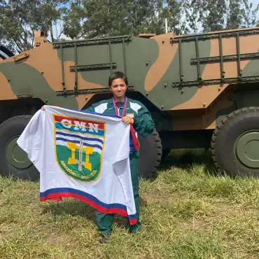 Comando Militar do Norte leva bronze na pista de pentatlo militar feminino